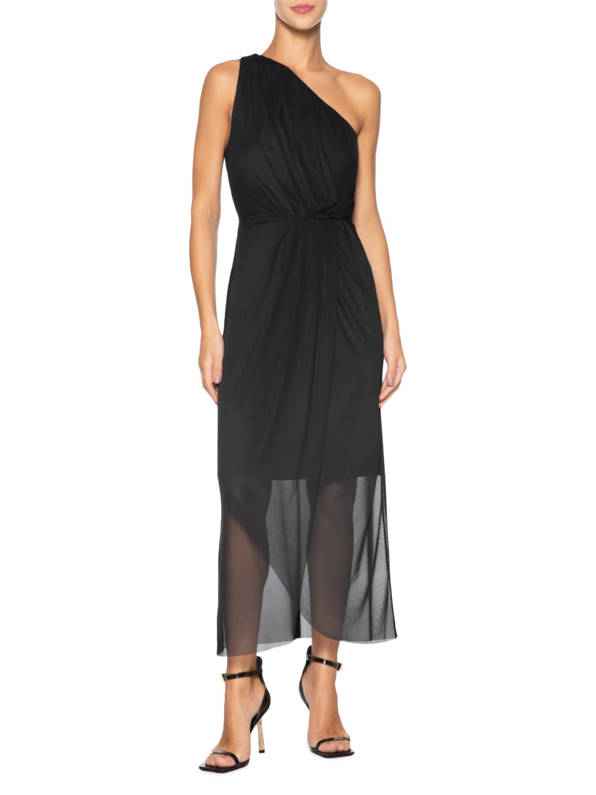 Vestido Tule Otavia II Preto Le Lis