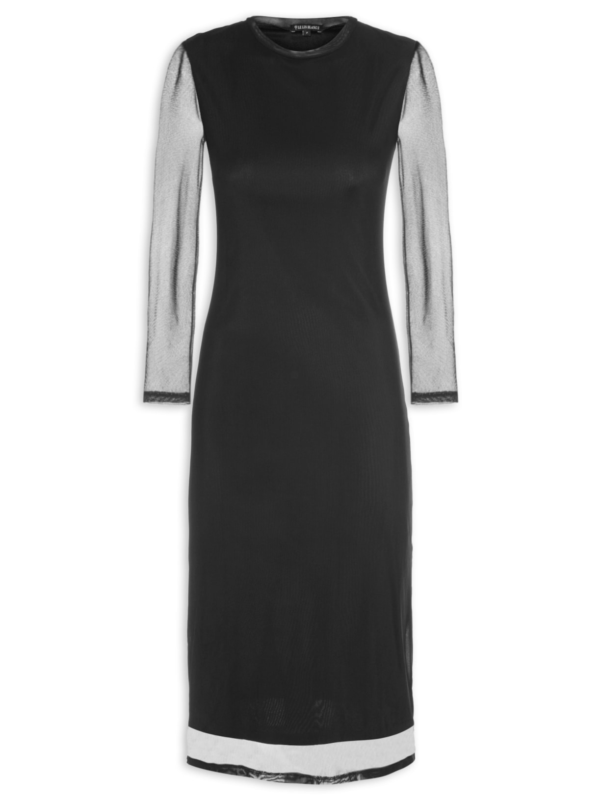 Vestido Tule Preto Le Lis