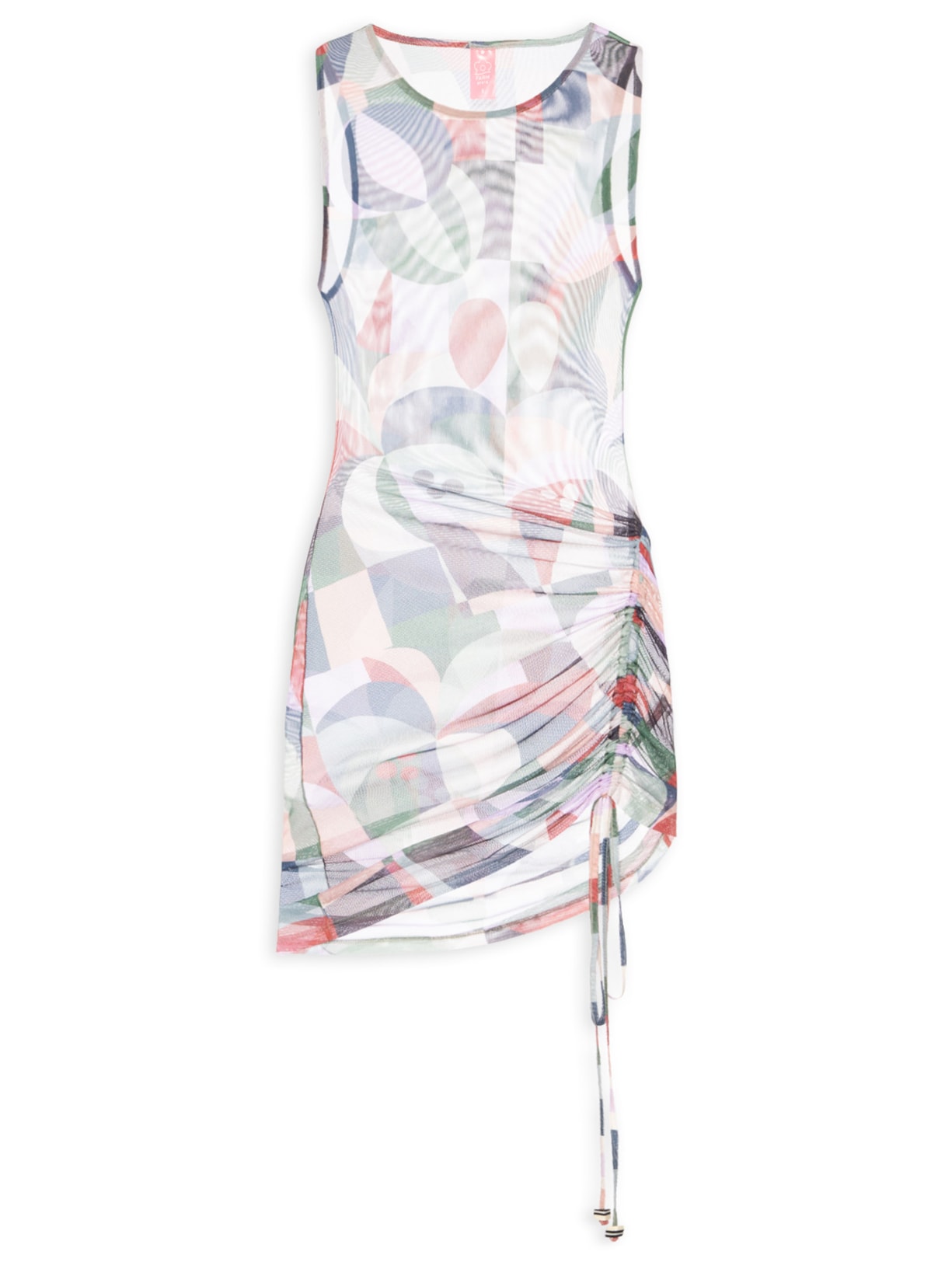 Vestido Tule Recanto dos Coqueiros - Azul