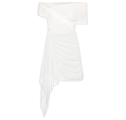 Vestido Tule Sky - Branco