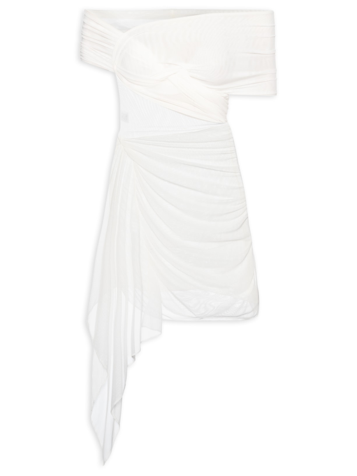 Vestido Tule Sky - Branco