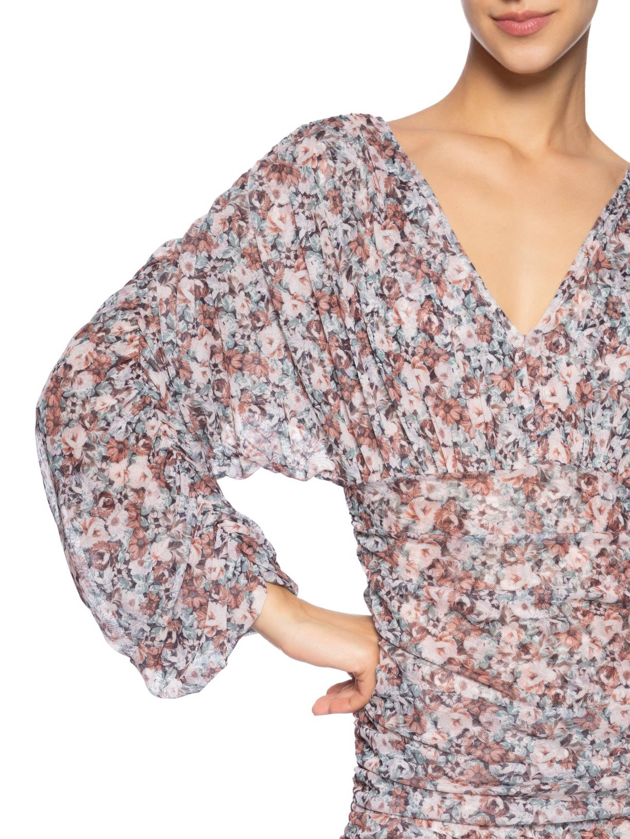 Vestido Tule Sweet Rosa Mixed