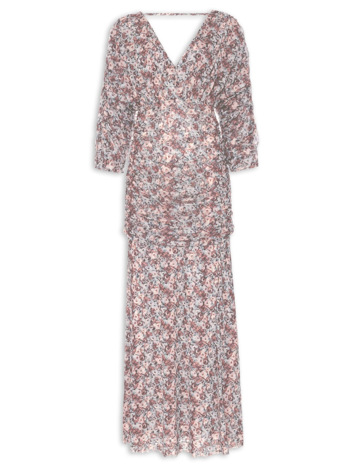 Vestido Tule Sweet Rosa Mixed