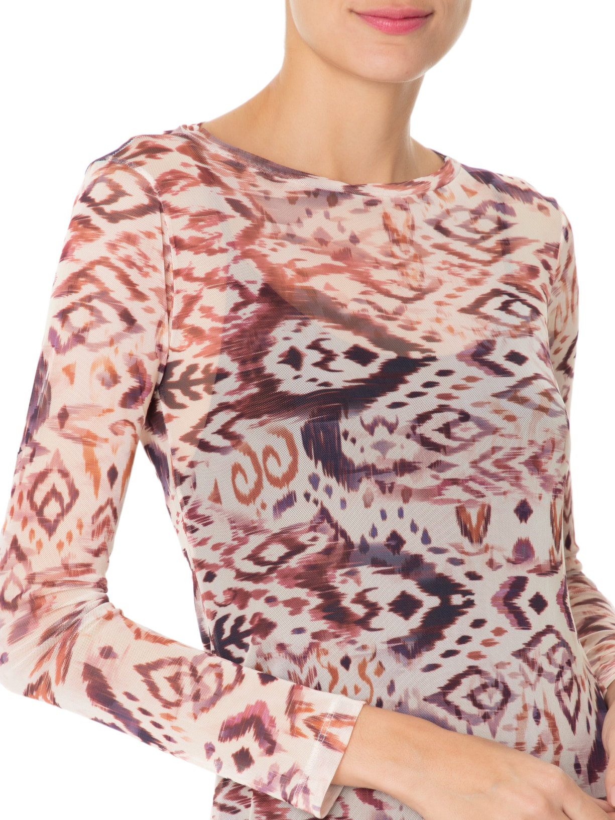 Vestido Tule Tapeçaria Marfim Bege  Animale Jeans