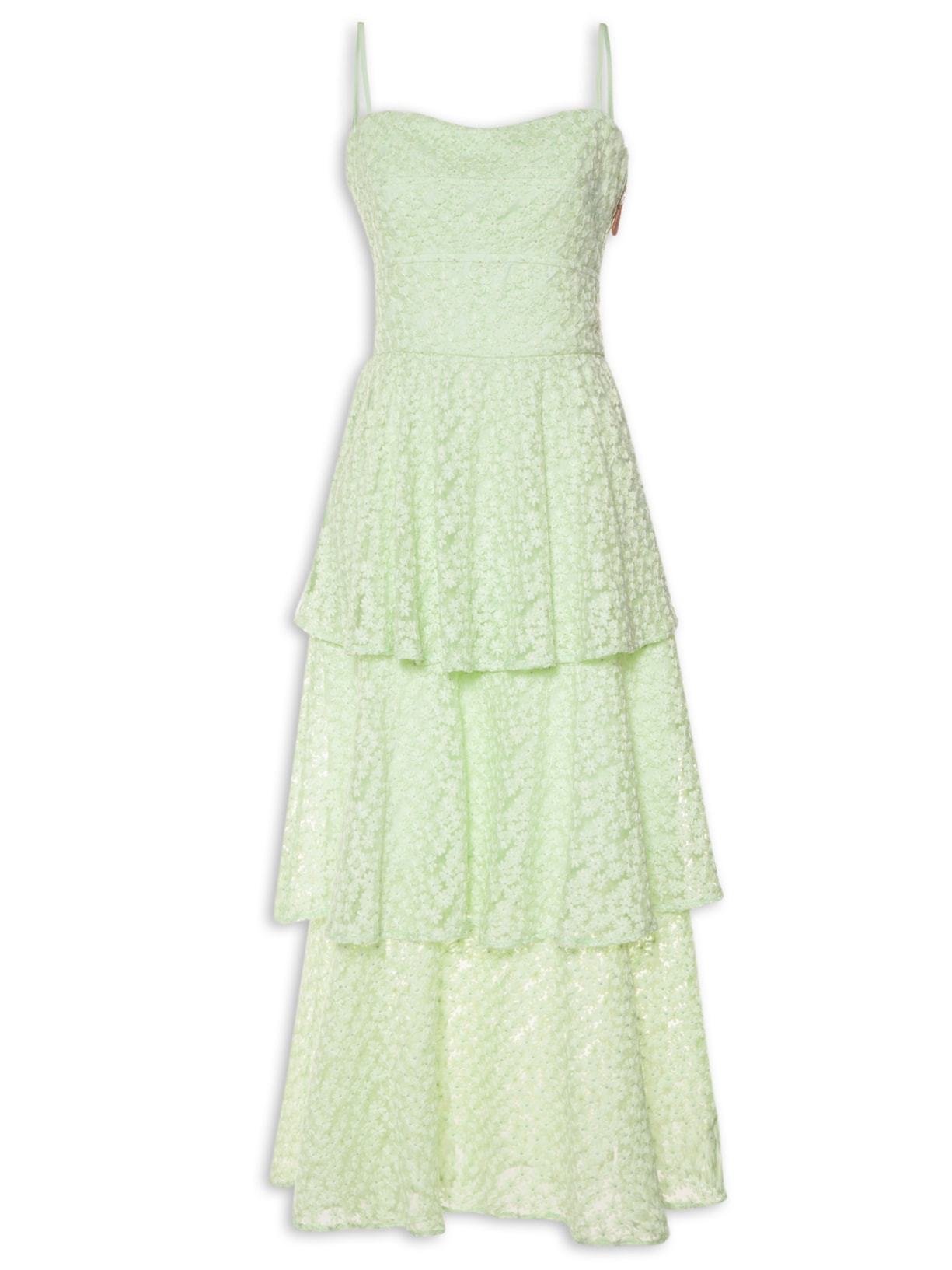 Vestido Tule Vital - Verde