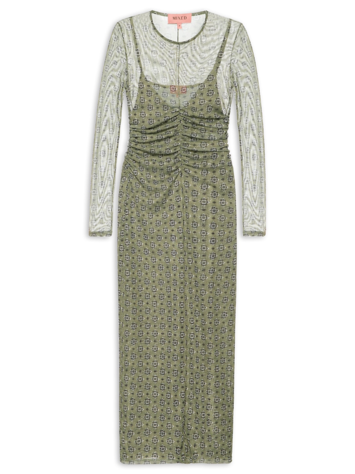 Vestido Tule Yosemite I26 - Verde