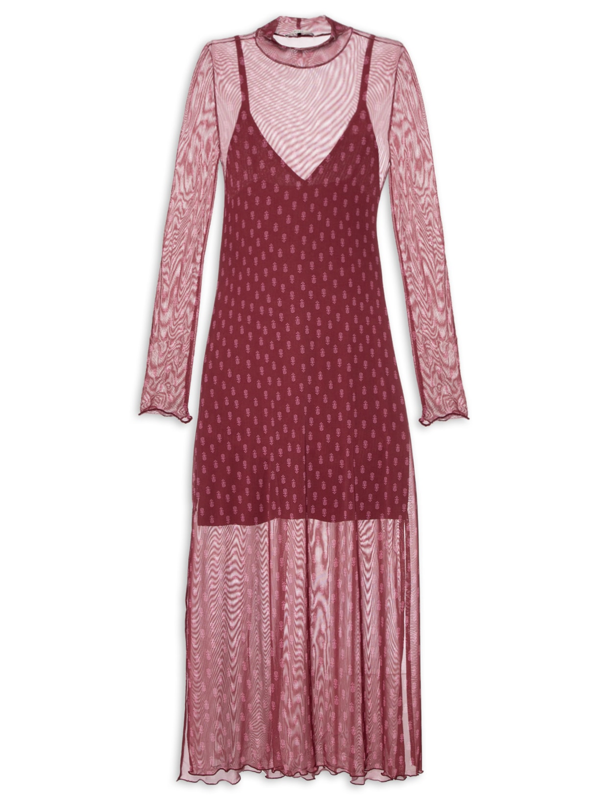 Vestido Tule Zuma - Vermelho