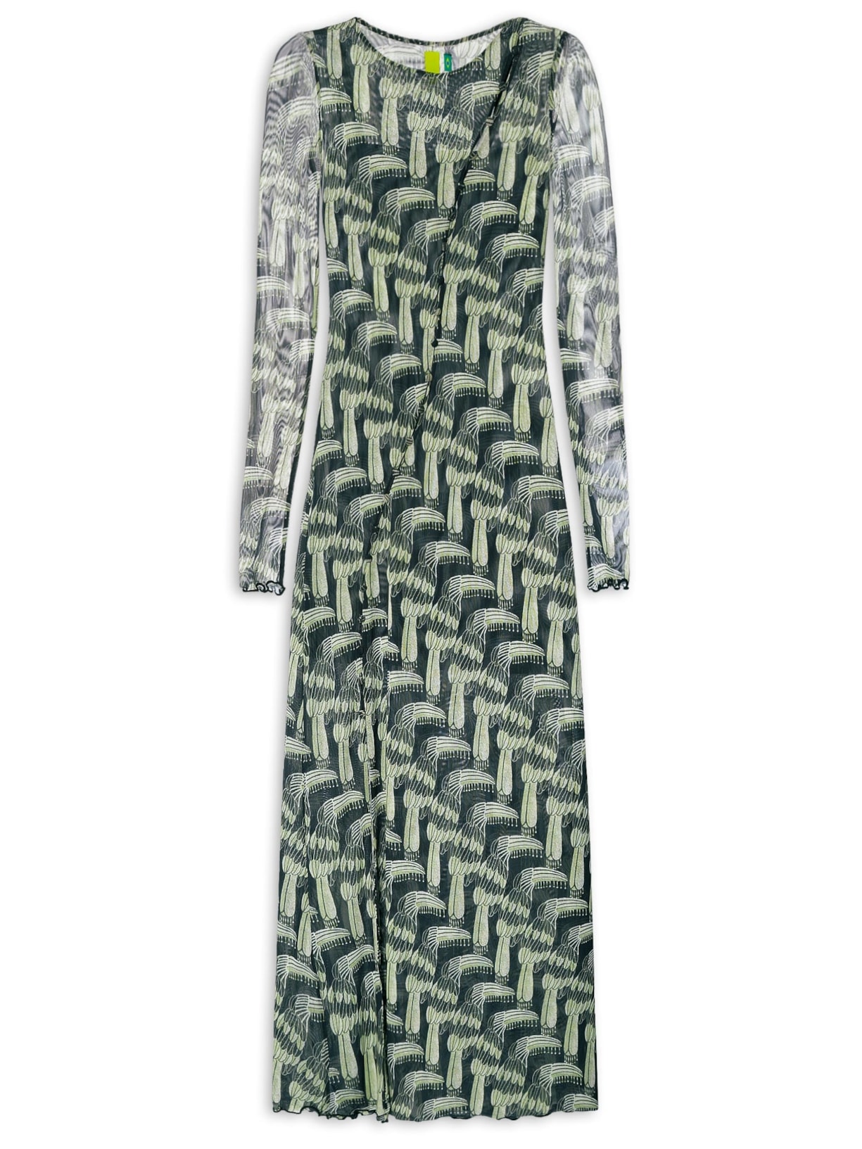 Vestido Túnica Botões Tucanário - Preto