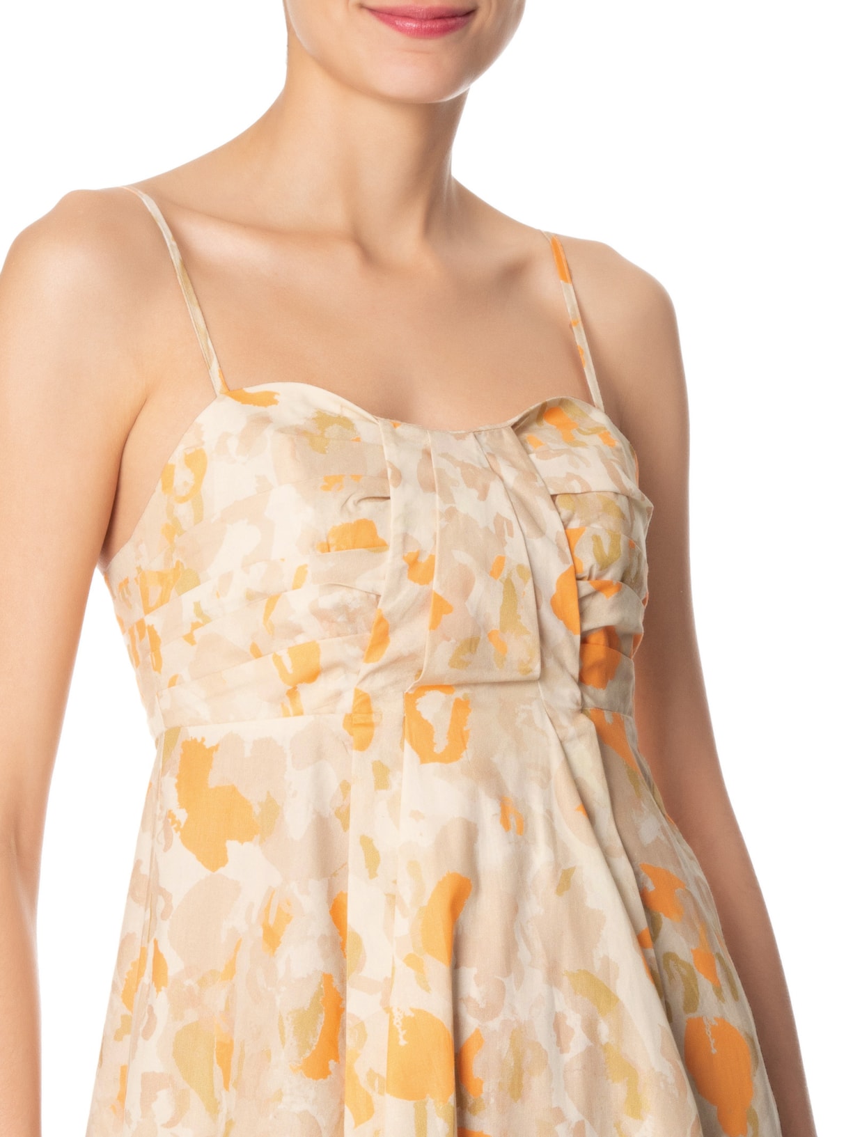 Vestido Túnica Detalhe Pregas Onça Animal Print Animale