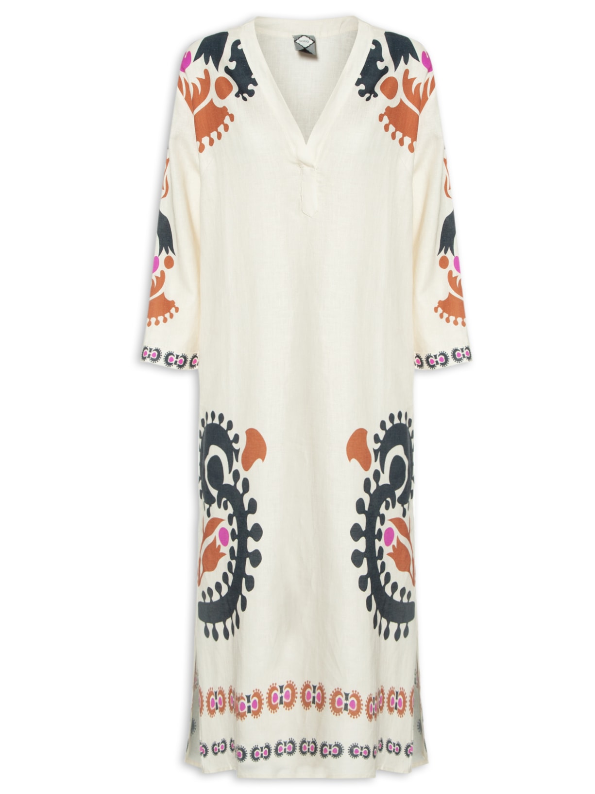 Vestido Túnica Rita - Bege