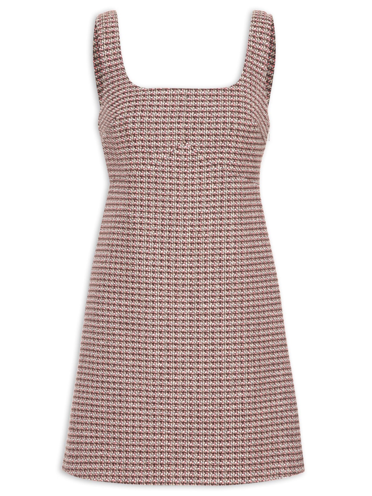 Vestido Tweed Color Babi - Rosa