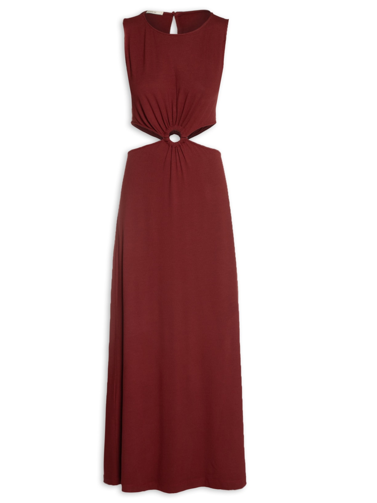 Vestido Vazado Malha Crepe Vermelho Dress To