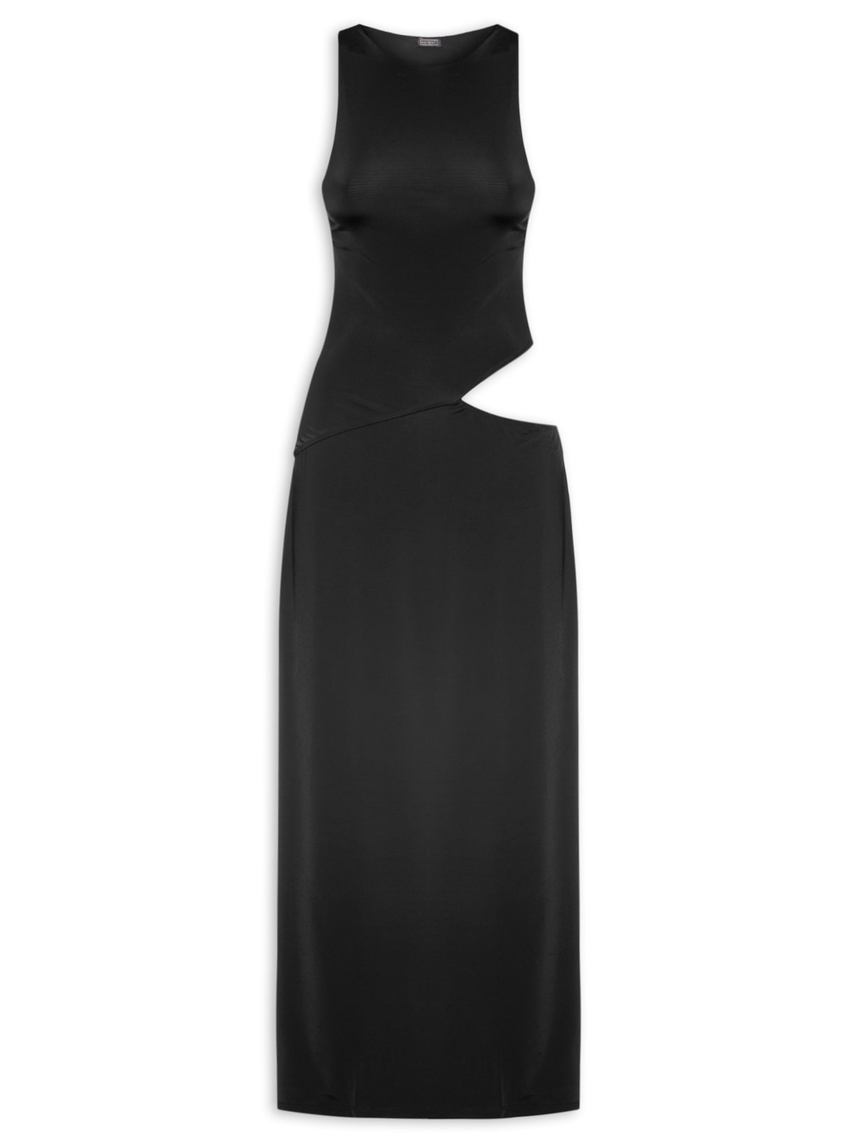 Vestido Vazado - Preto