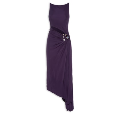 Vestido Veer Spiral Crystal Tank - Roxo