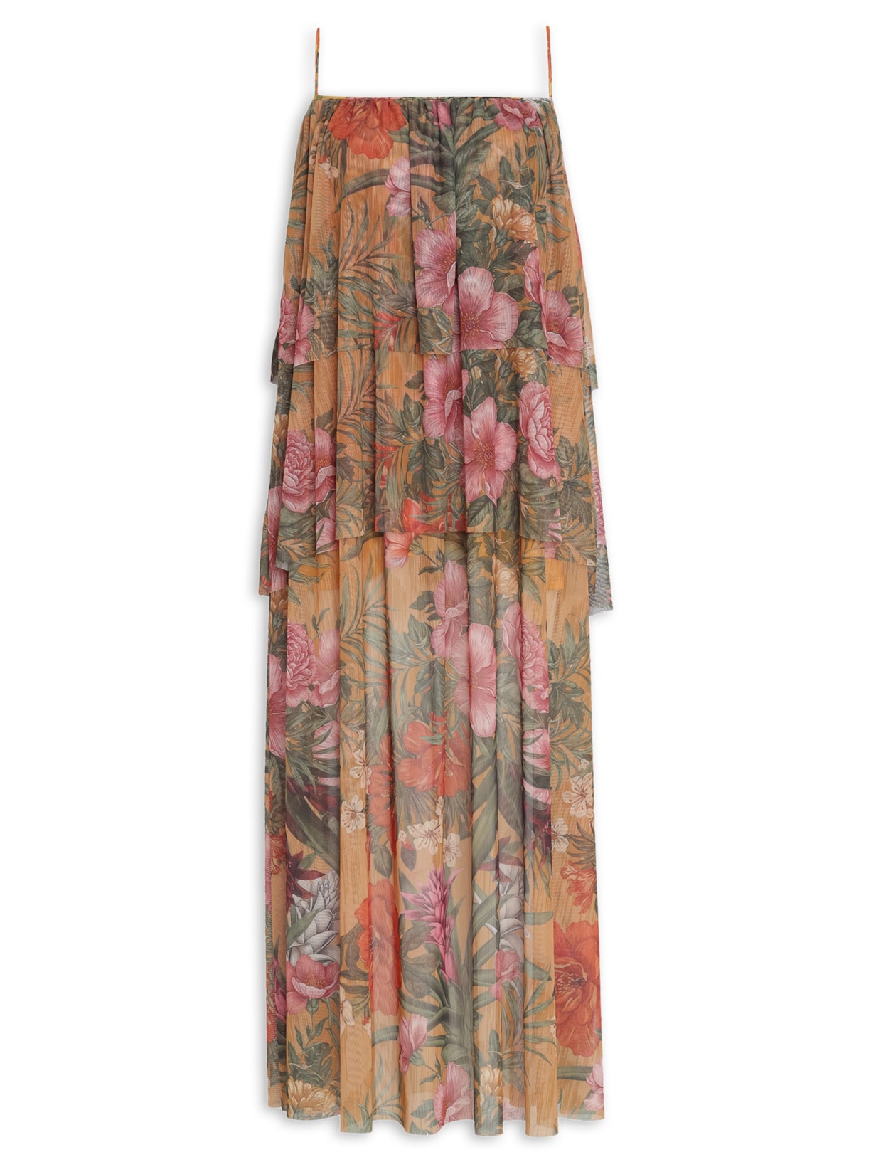 Vestido Vento Amarelo Triya