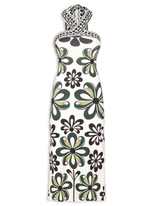 Vestido Viés Florara– Preto