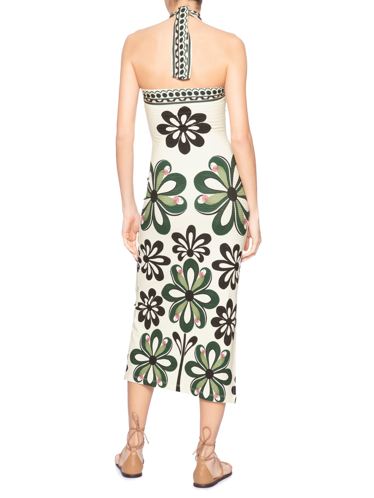 Vestido Viés Florara– Preto Farm