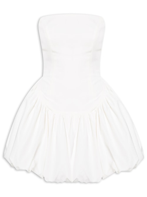 Vestido Viola - Branco