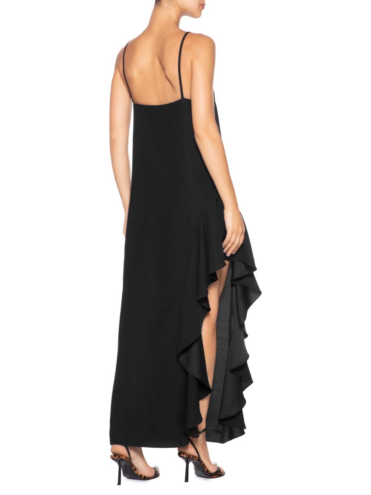 Vestido Violett Preto Carol Bassi