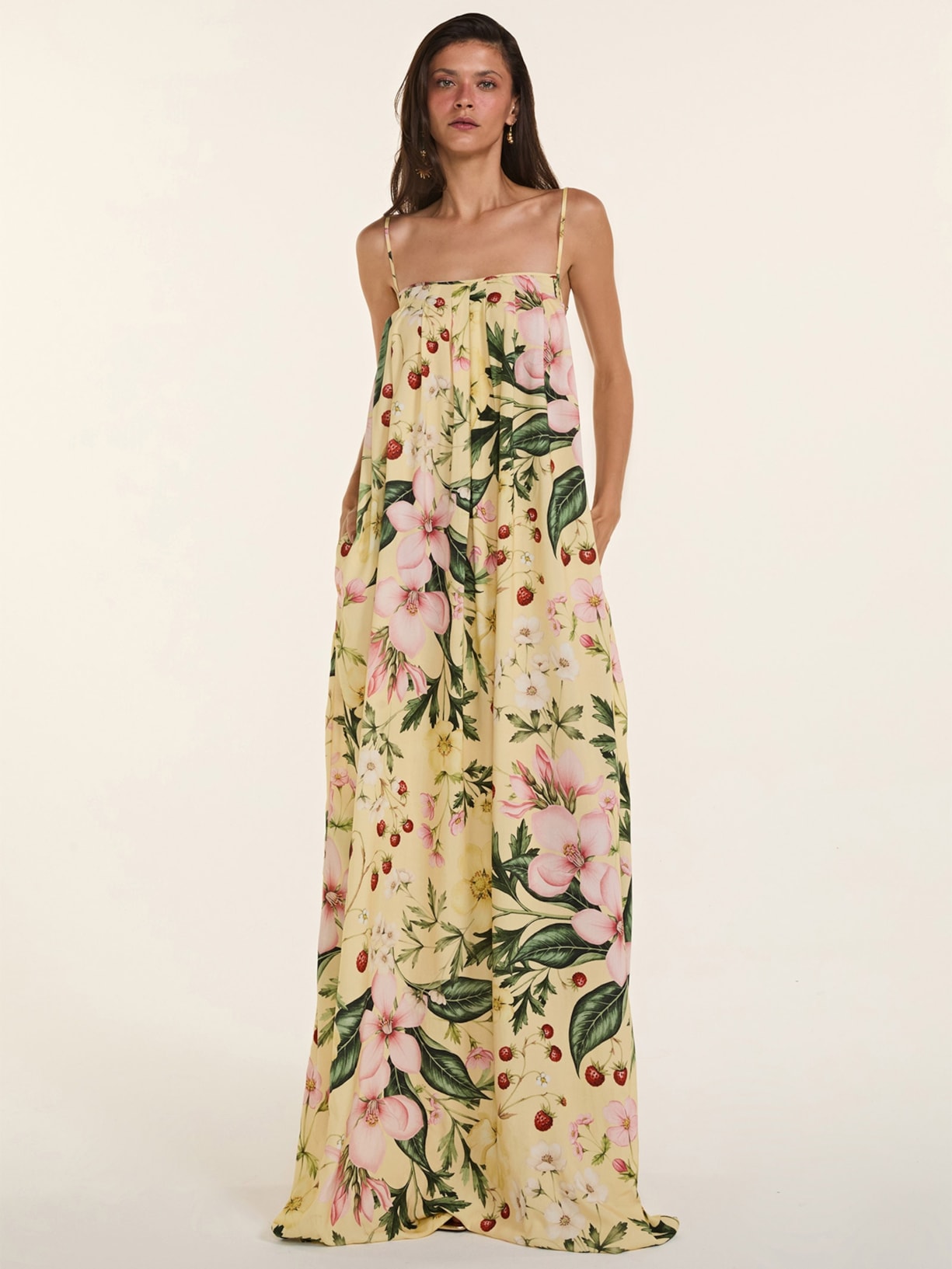 Vestido Vitoria Amarelo Triya