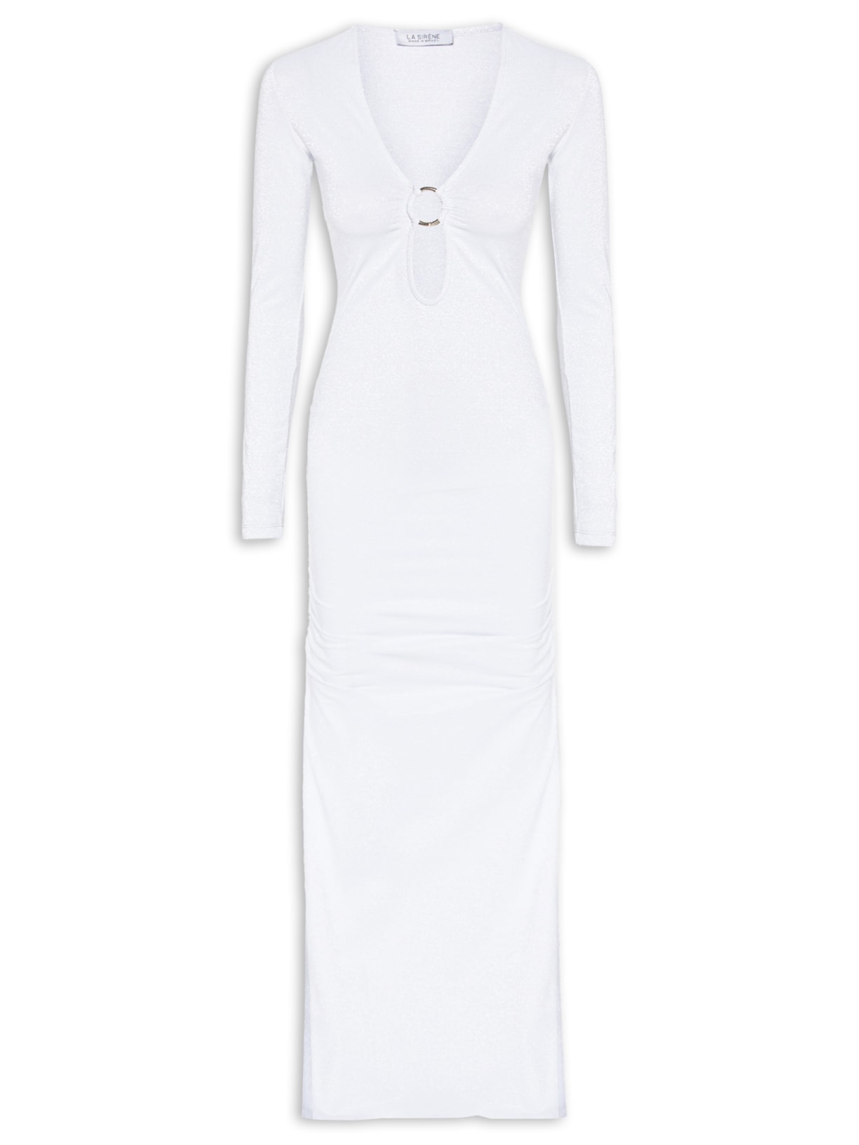 Vestido Wave Luréx Prateado Shop2gether + La Sirène