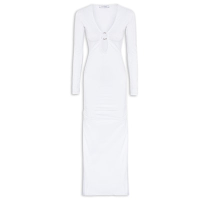 Vestido Wave Luréx - Prateado