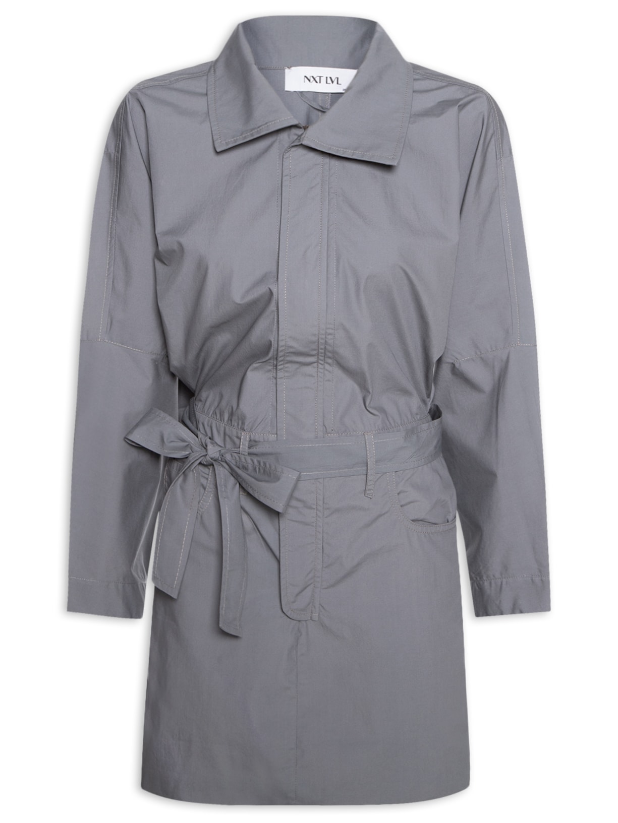 Vestido Willow - Cinza