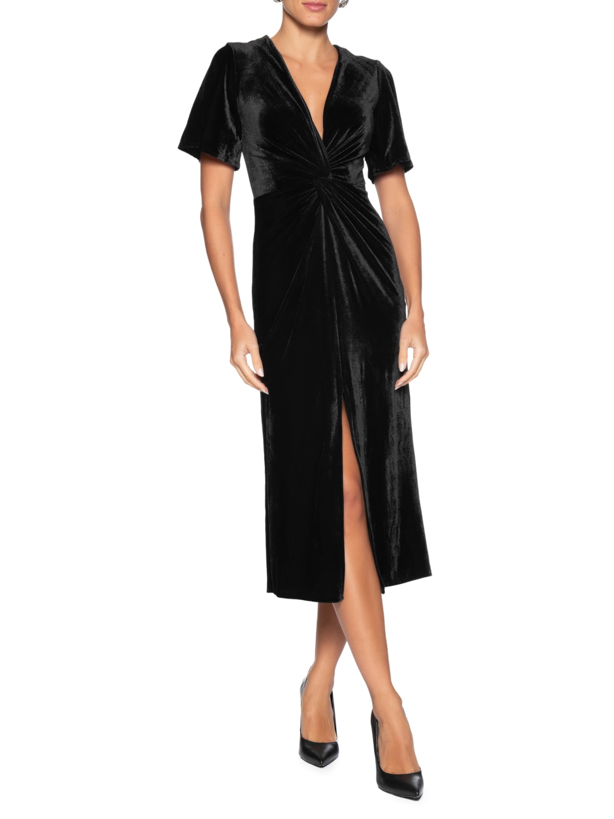 Vestido Yara Preto Carol Bassi