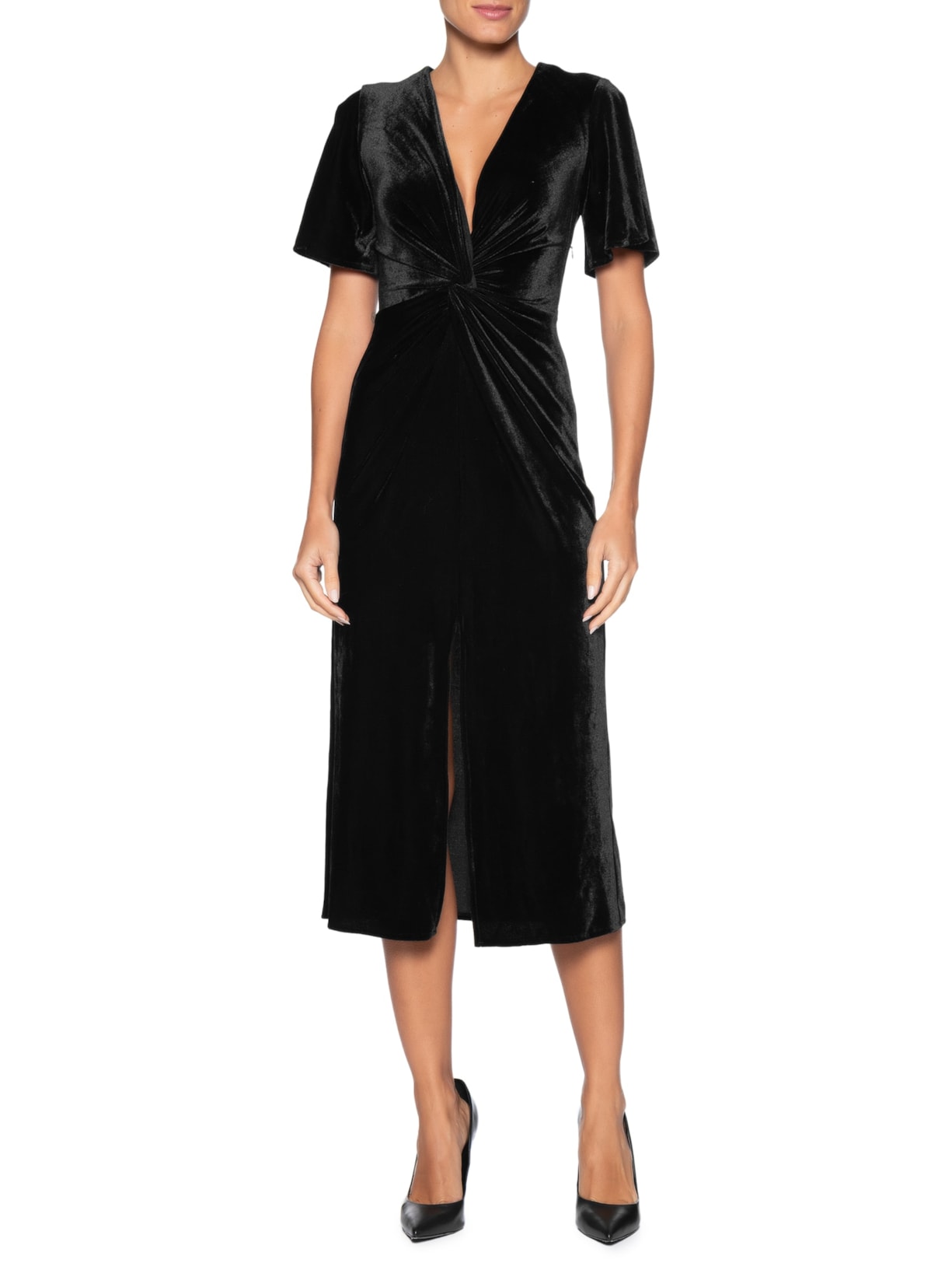 Vestido Yara Preto Carol Bassi