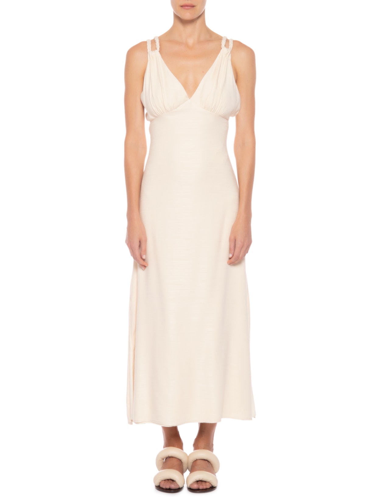 Vestido Zoe Bege Oasis