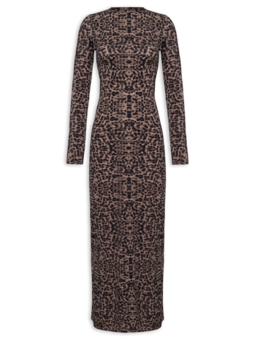 Vestido Zuni - Animal Print