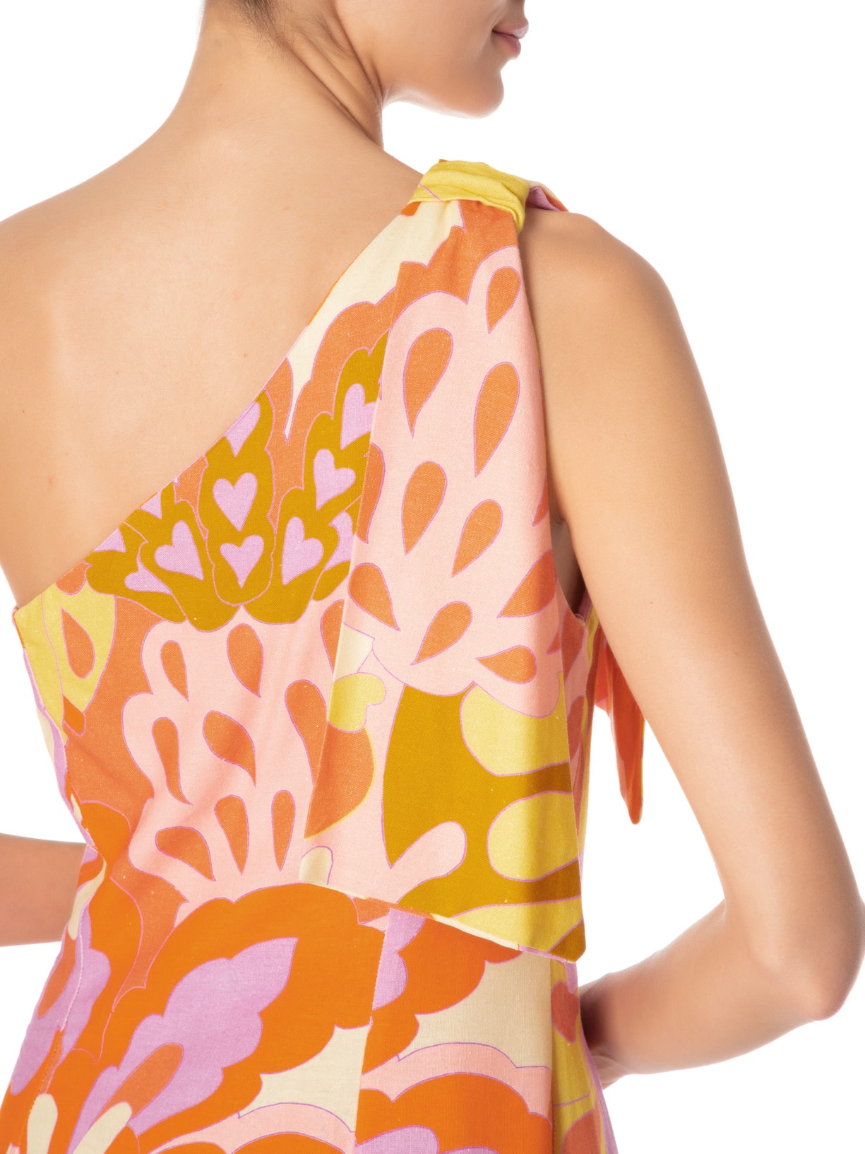 Vestilo Laço Flora Lee Amarelo Farm