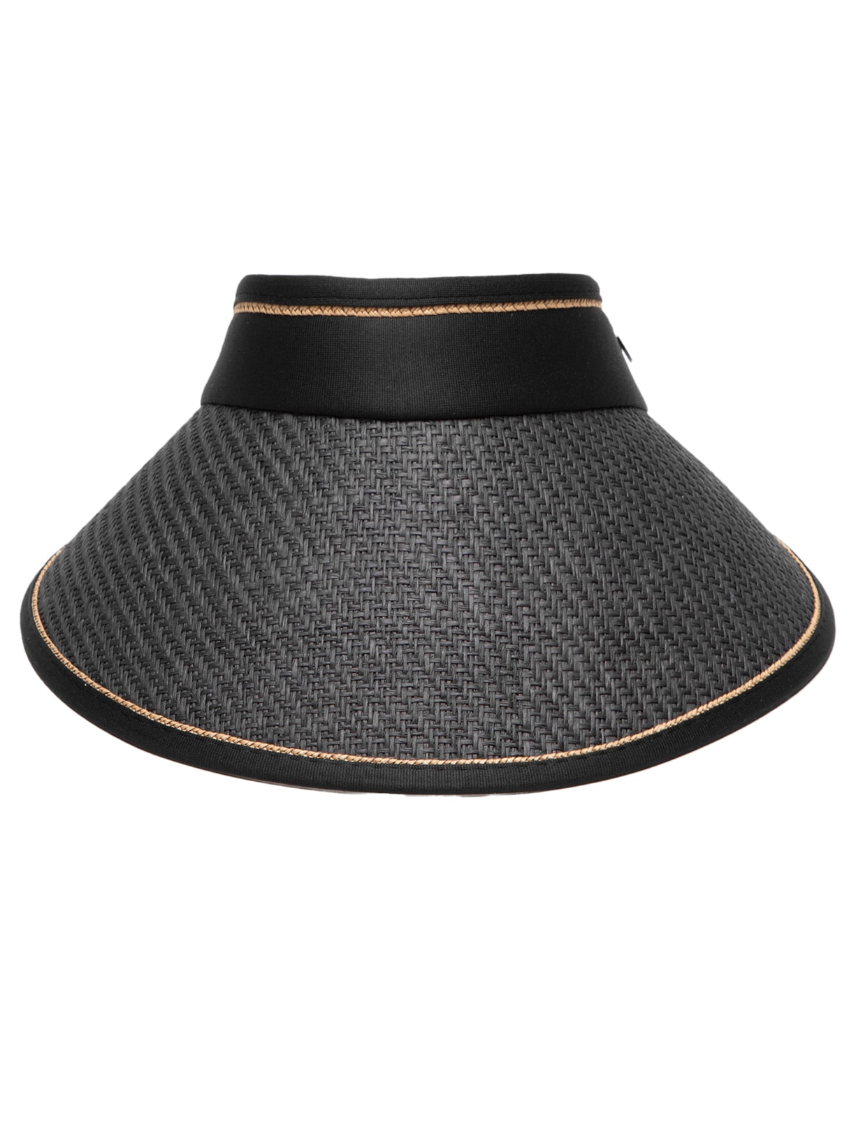 Viseira Feminina Beachwear - Preto