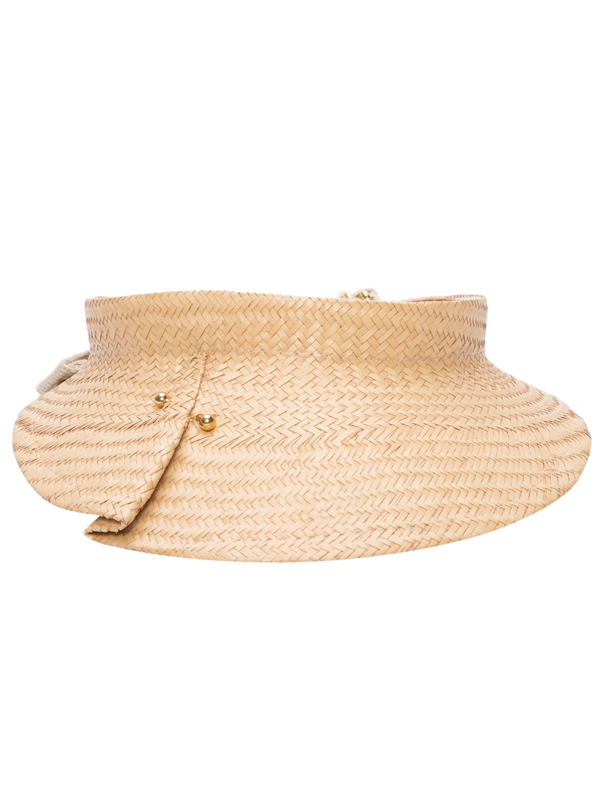 Viseira Feminina Prega - Bege