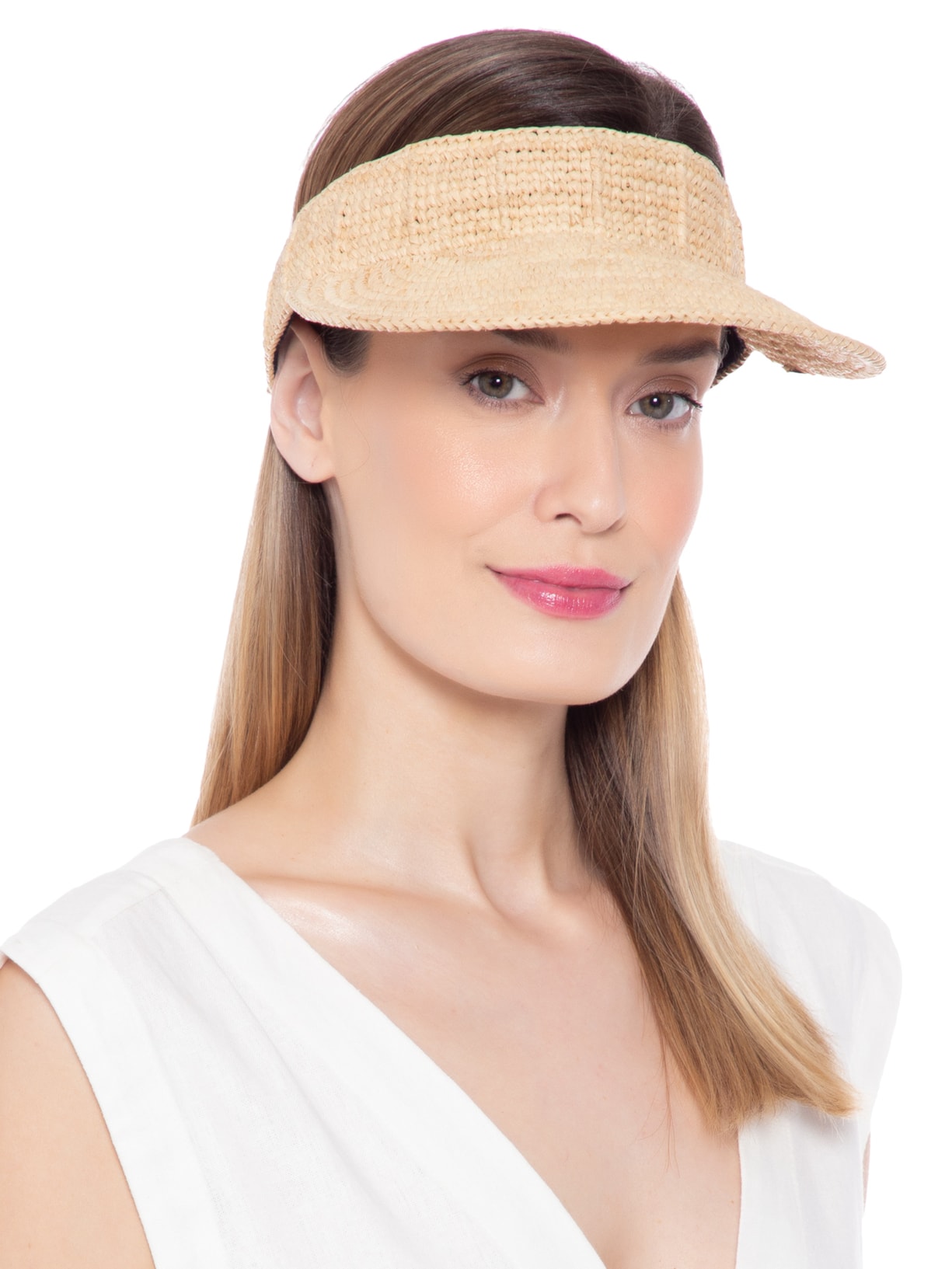 Viseira Feminina Sônia Bege Akra