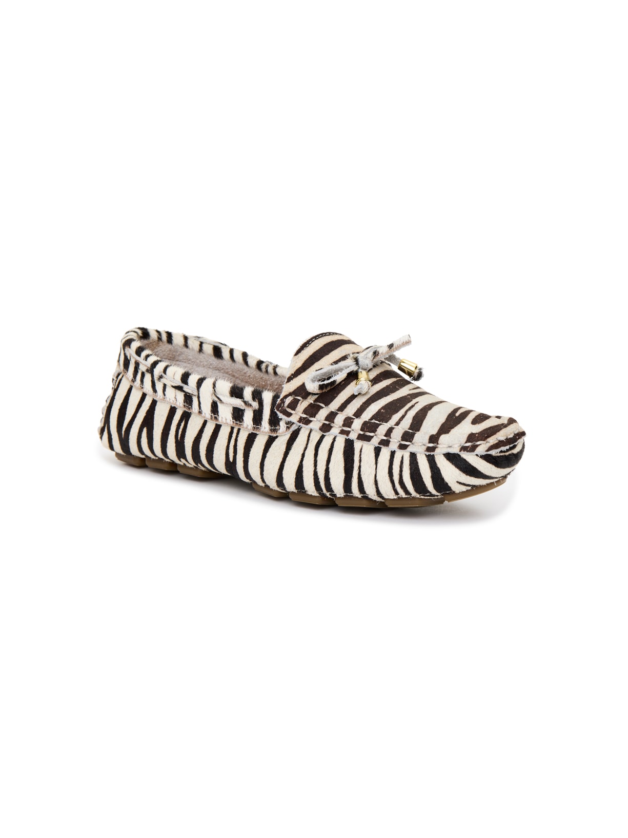 W25 Mocassim Drive Stella Animal Print Pura