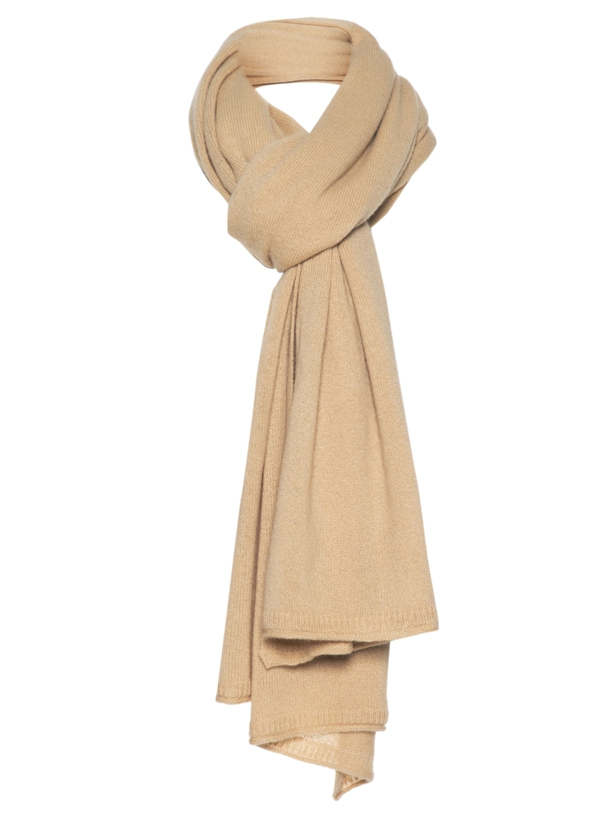 Xale Feminino Puro Cashmere - Bege