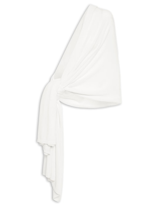 Xale Feminino Puro Cashmere - Branco