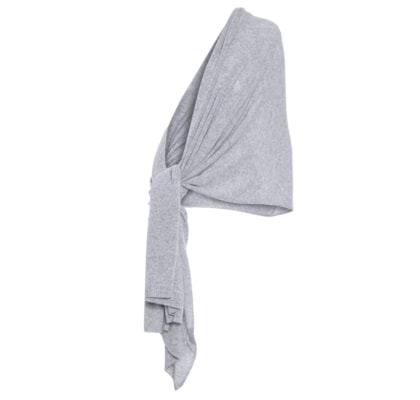 Xale Feminino Puro Cashmere - Cinza