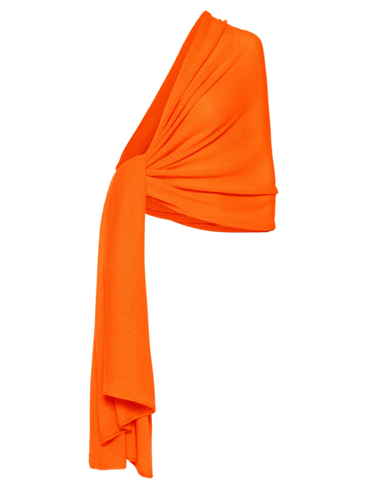 Xale Feminino Puro Cashmere - Laranja
