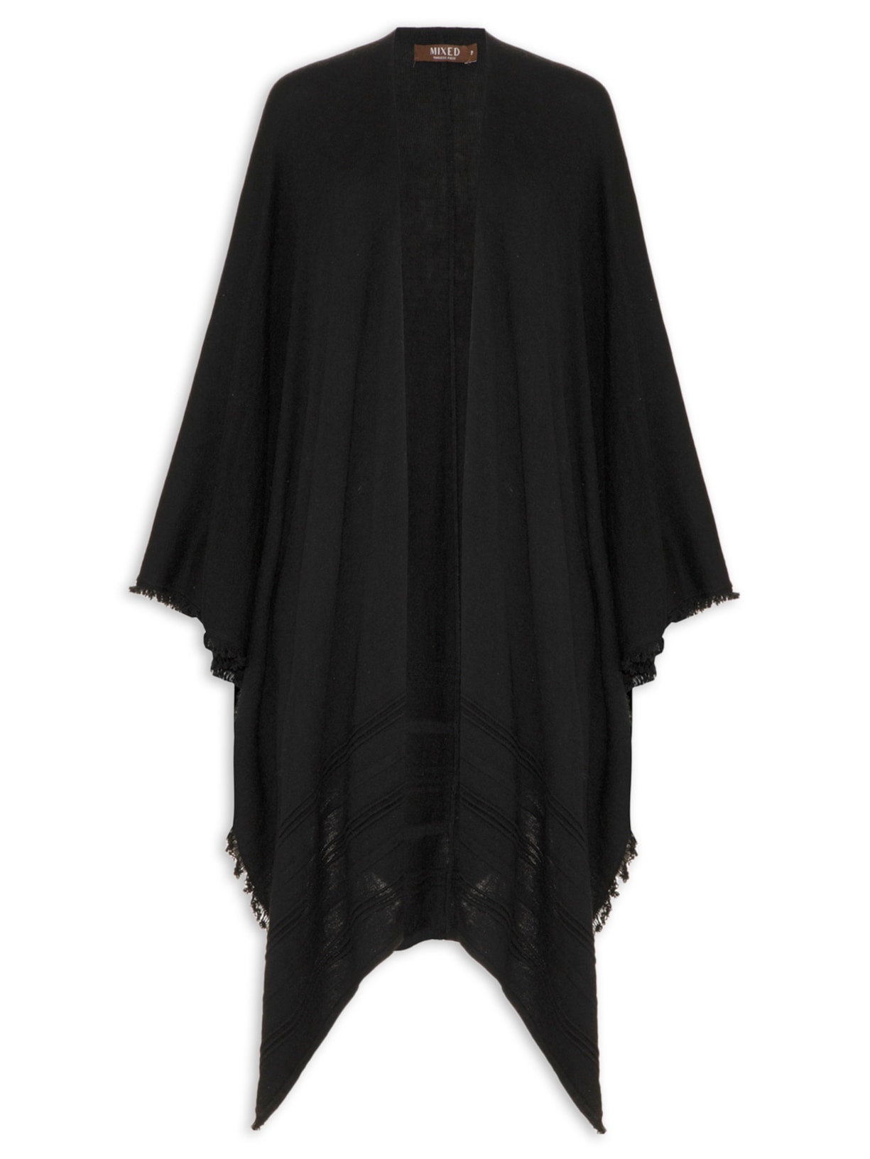 Xale Feminino Tricot - Preto