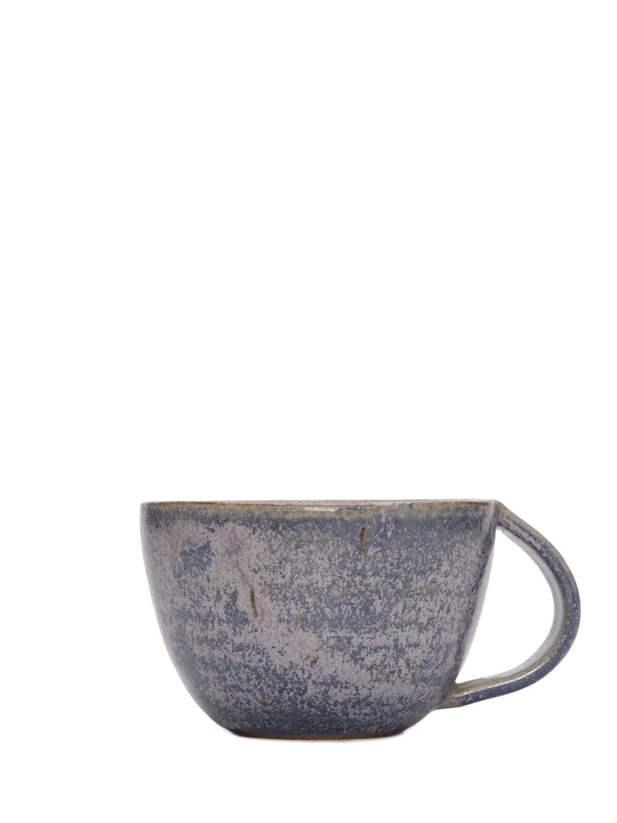 Xícara Capuccino Em Cerâmica - Azul