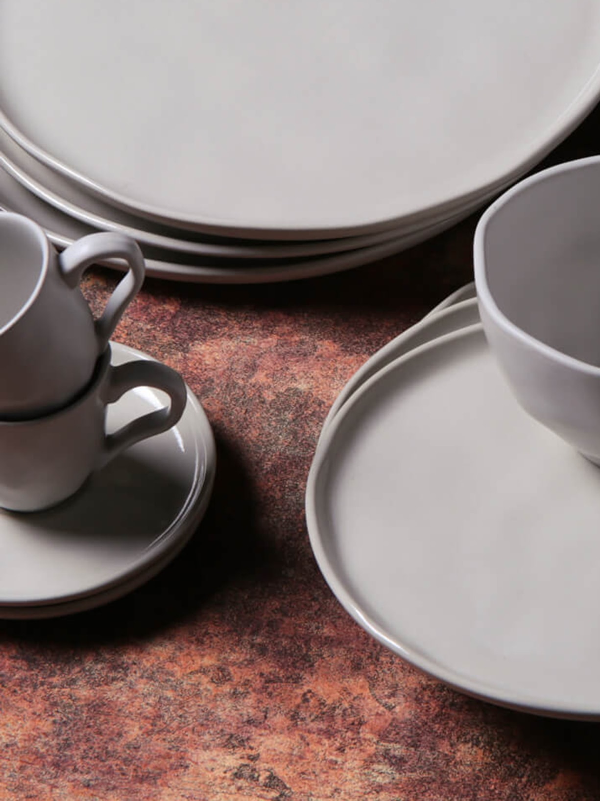 Xícara De Café Bio Stoneware Clay Branco Porto Brasil