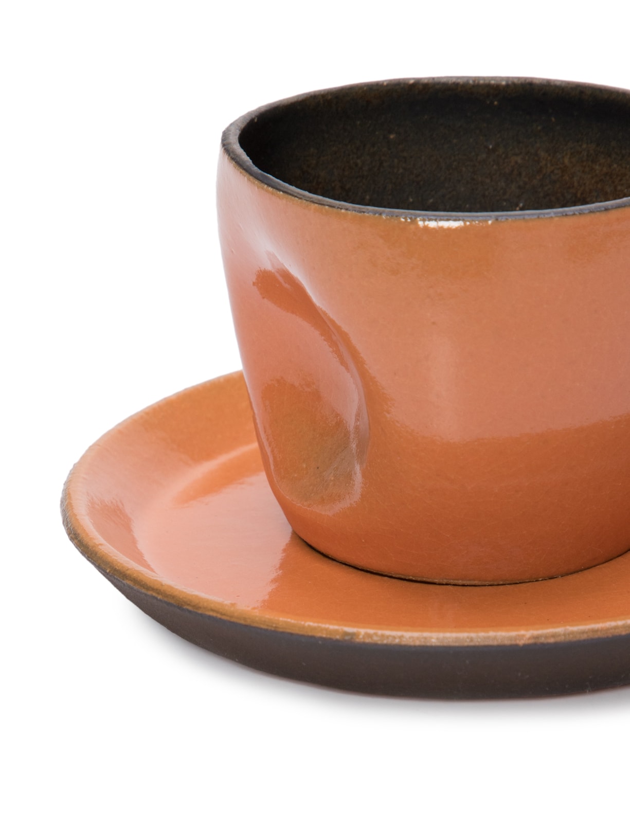 Xícara De Café Contemporânea Laranja Danielle Raiola