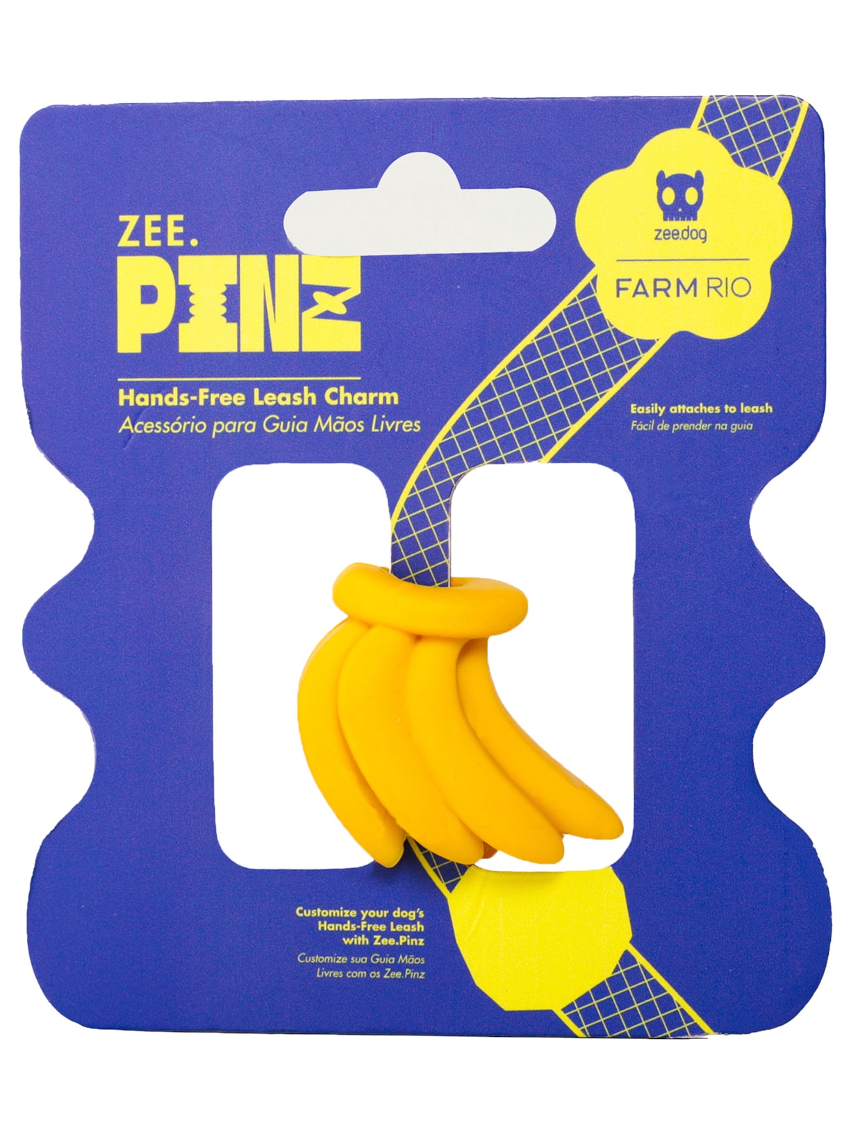 ZeePinz Banana Amarelo Farm Etc + Zeedog
