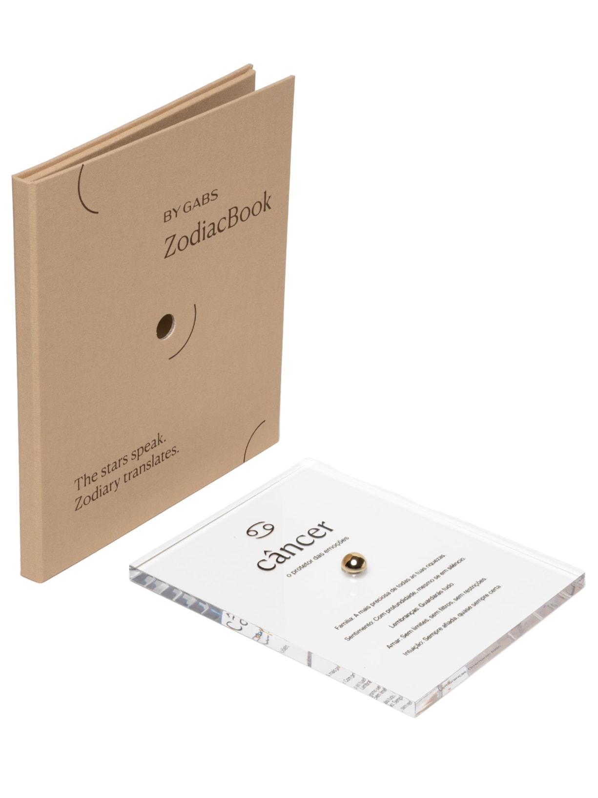 Zodiac Cancer Dourado By Gabs