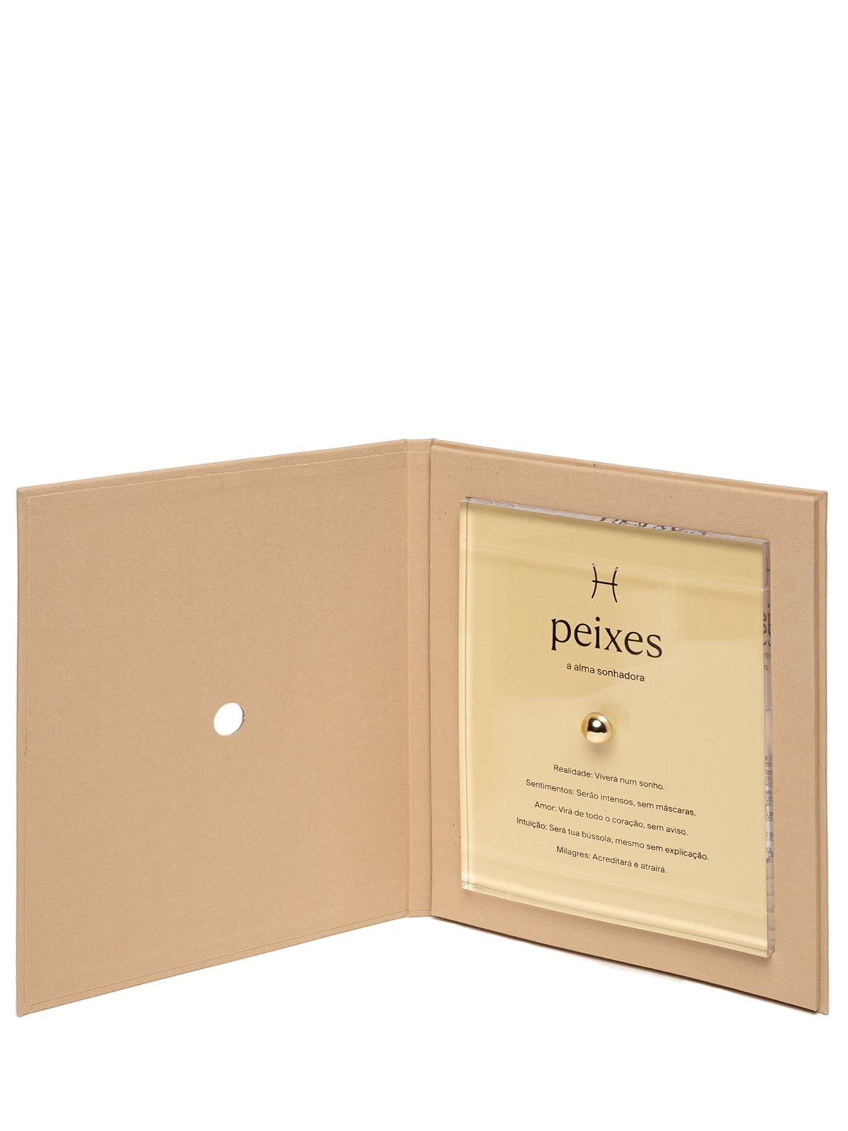 Zodiac Peixes Dourado By Gabs