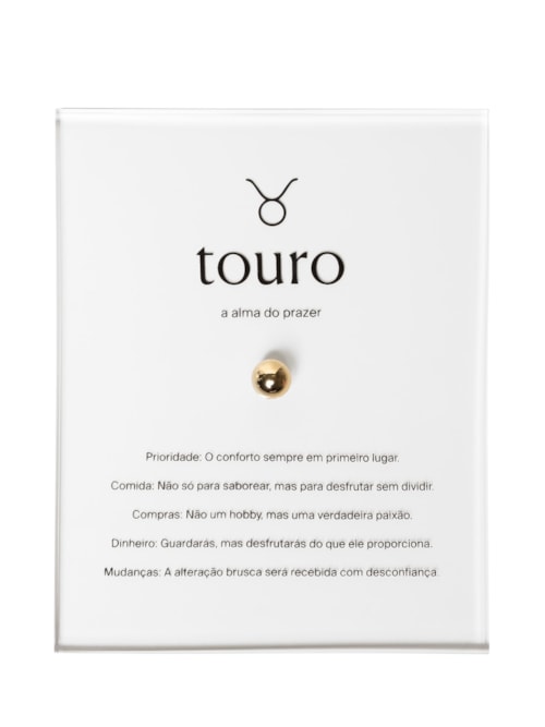 Zodiac Touro - Dourado