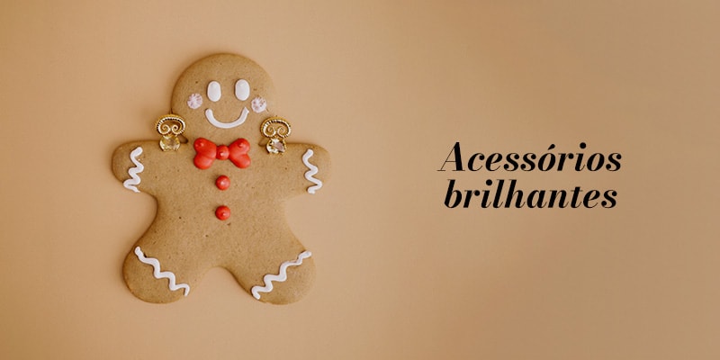 Acessórios brilhantes: brincos, colares, anéis e muito mais!