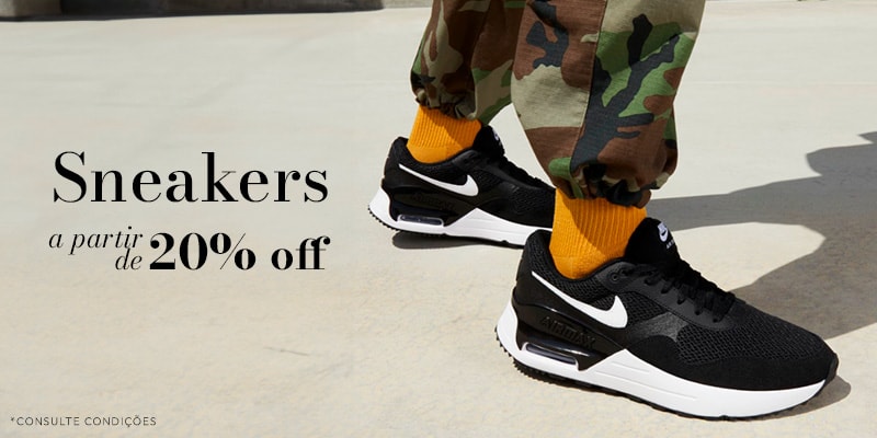 Sneakers a partir de 20% off